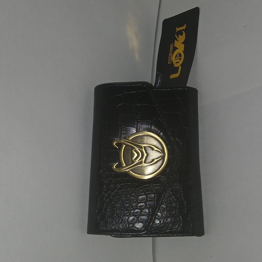 Disney Loungefly Black Loki Marvel Dtudios Wallet NWT